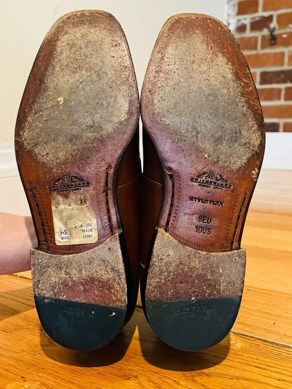 Vintage Bally Of Switzerland Shoes Mens 10 D Alassio Dress Slip On Tassel Loafer